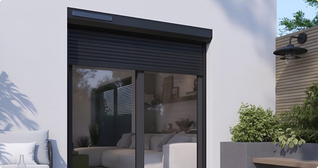volet roulant solaire - motorisation somfy - Loubat Fermetures